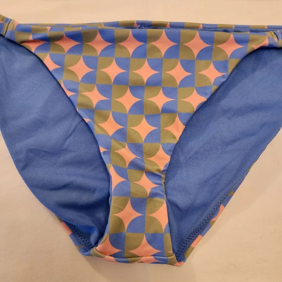 Raisins Colorful Geometric Bikini Set. Comes with Hygienic Liner. NWT - Picture 7 of 11